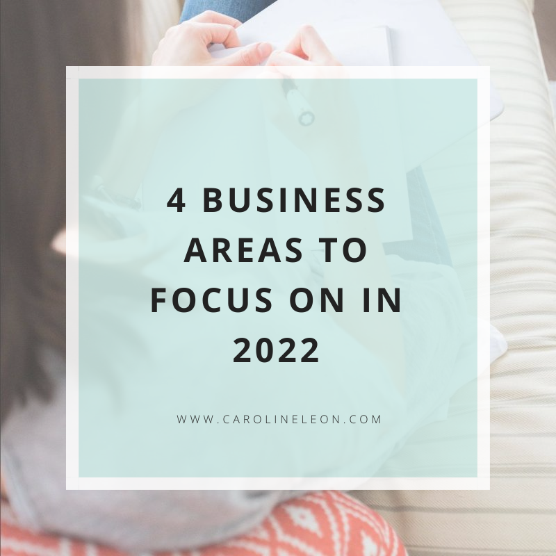 4 Business Areas To Focus On In 2022